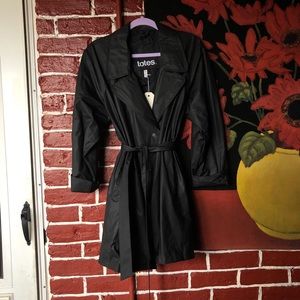 Vintage Totes rubber trench/rain coat